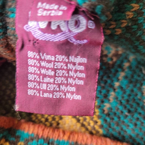 Ivko Collared Button Front Cardigan, GUC, Size M - Picture 8 of 8